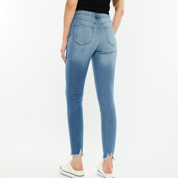 Kan Can High Rise Super Skinny Jeans - Picture 2 of 5